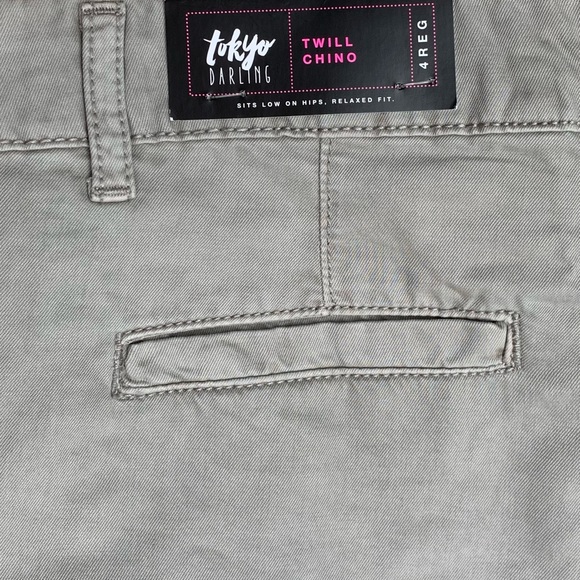 Aeropostale Tokyo Darling Grey Relaxed Fit Jeans Size 4 Regular - Picture 4 of 10